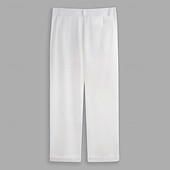 economico Sottile-Per uomo Pantaloni Pantaloni Eleganti Pantaloni casual Pantaloni da Abito Tasca Frontale Gamba Dritta Semplice Comodità Traspirante Lunghezza intera Matrimonio All'aperto Feste Elegante Moda Nero