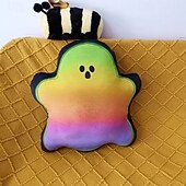 お買い得  装飾用クッションカバー-ハロウィーンの光るカボチャのゴーストのぬいぐるみ枕、お祝いや楽しい家の装飾