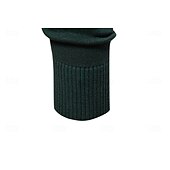 preiswerte Herren Elite Pullover &amp; Cardigans-Herren Pullover Reißverschluss-Pullover Gerippt Stricken Normale Oberteile Reißverschluss Einfarbig Gerollter Kragen Strickware Täglich Outdoor Sport &amp; Outdoor Bekleidung Frühling &amp; Herbst Schwarz