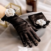 cheap Accessories and More-Elegant 1950s Gloves Bridal Women&#039;s Halloween Carnival Wedding Party Evening Wear Prom Adults&#039; Gloves