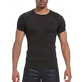 economico T-shirt e Canottiere da Corsa-Per uomo Maglia a compressione Maglia atletica Maglietta da Palestra Maglietta Fitness Manica Corta Maglietta Casuale Athleisure Grafico Asciugatura Rapida Alta elasticità Compressione Traspirante