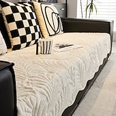baratos Cobertura de Sofa-capa de sofá de chenille para todas as estações - tecido macio e durável para conforto durante todo o ano - design elegante que valoriza qualquer ambiente - protege seu sofá de respingos, manchas e