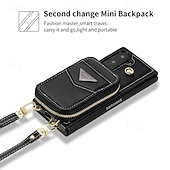 levne Pouzdra pro Samsung-telefon Carcasă Pro Samsung Galaxy Z Fold 6 Pouzdro na peněženku se stojánkem Zip Ochrana celého těla Retro Pravá kůže