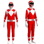abordables Disfraces para niños-Mighty Morphin Power Rangers tommy oliver Traje de cosplay Mono Cosplay Cosplay de película for Hombre Mujer Chico Niños Adulto Carnaval Mascarada Evento / Fiesta Mascarada