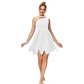 cheap Couples&#039; &amp; Group Costumes-Flintstone Winifred Wilma Carnival Costume Costume Halloween Group Couples Costumes Adults&#039; Men&#039;s Women&#039;s Funny Costume Party / Evening Halloween Carnival Masquerade Easy Carnival Costume