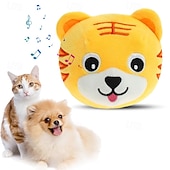 お買い得  犬用おもちゃ-噛む用おもちゃ ぬいぐるみ インタラクティブトイ ととも​​に 充電式 ペットフレンドリー のために 犬用 猫用 屋内 屋外 ペットプレイ