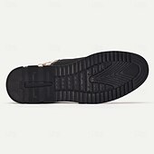 abordables Occasionnel-mocassins à enfiler à carreaux marron et blanc pour hommes avec similicuir et toile, chaussures décontractées confortables à porter au quotidien