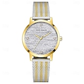levne Quartz hodinky-MINI FOCUS Dámské Křemenný kreativita Minimalistický Módní Wristwatch VODĚODOLNÝ Síťovaný pásek Hodinky