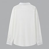 abordables camisa con botones para hombre-Camisa de punto de gofre para hombre, camisa abotonada, camisa informal, camisa de verano, camisa de playa lisa, blanca, verde claro, rosa, albaricoque, gris, manga corta, ropa de fiesta, ropa de moda, casual