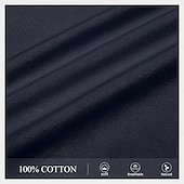 baratos Camiseta gráfica masculina-Com letras estampadas Engraçado Preto Verde Azul Escuro Camiseta Homens Gráfico 100% Algodão Camisa Esportes Clássico Camisa Manga Longa Camiseta confortável Verão Outono Roupas de estilistas S M L