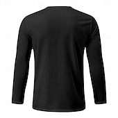 preiswerte Herren -Grafik -T -Shirt-Lustig Brief drucken Dunkelgrau meliert Schwarz Dunkelblau T Shirt Herren Grafik 100% Baumwolle Hemd Sport Klassisch Hemd Langarm Bequemes T-Shirt Sommer Herbst Modedesigner-Kleidung S M L XL XXL