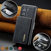 tanie Etui do telefonów Samsung-telefon Kılıf Na Samsung Galaxy Złóż 7 Złóż 6 Z Fold 5 Z Fold 4 Z Fold 3 Osłona tylna Z podpórką Magnetyczne Gniazdo karty Retro TPU PC Skóra PU