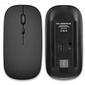 abordables Souris-souris optique sans fil souris récepteur usb 2,4 ghz mini souris portable rechargeable niveaux de dpi réglables souris bluetooth souris