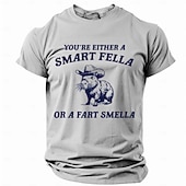  Camiseta Gráfica Engraçada de Capivara Masculina Piada sobre Fumaça Cheirosa