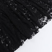 preiswerte Gotisch-Punk &amp; Gothic Cocktailkleid Vintage-Kleid Kleid Maskerade Gothic Mädchen Morticia Addams Kostüm Damen Maskerade Halloween Abschlussball Festival Erwachsene Kleid