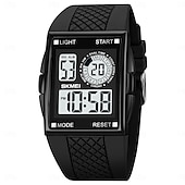 baratos Relógios Digitais-Relógio Digital SKMEI 1967 para Homens à Prova d&#039;Água com Contagem Regressiva Luz LED Eletrônico Relógio de Pulso Masculino Cronômetro Contagem Reloj Hombre