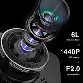 Недорогие Видеорегистраторы для авто-T675+ 1080p Новый дизайн / HD / с задней камерой Автомобильный видеорегистратор 170° Широкий угол 3 дюймовый IPS Капюшон с Ночное видение / G-Sensor / Режим парковки Автомобильный рекордер