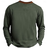 cheap Funny Words-Men&#039;s Funny Graphic Long Sleeve Henley Shirt with &#039;I Don&#039;t Know How To Act My Age&#039; Quote