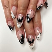 baratos Acessórios-1conjunto Resina Clássico Melhor qualidade Criativo Moda dia das Bruxas Festa / Noite Festival Unhas postiças para Unha de Dedo