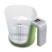 cheap Kitchen Appliances-Digital kitchen Electronic Measuring Cup Scale Household Jug Scales with LCD Display Temp Measurement