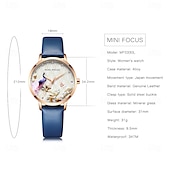 economico Orologi al quarzo-MINI FOCUS Da donna Orologio al quarzo Creativo Impermeabile Impermeabile Decorativo Pelle Guarda