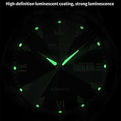 cheap Mechanical Watches-New Olevs Olevs Brand Fashion Trend Men&#039;S Business Watch Decorative Luminous Calendar Week Display Automatic Mechanical Watch Leisure Waterproof Sports Watch