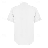 preiswerte Tropische Pflanzen-Herren Kokospalme Grafikdrucke Hemd Sommer Hawaiihemd Alohahemd Kurzarm Mode Streetwear Designer Outdoor Urlaub Straße Sommer Frühling Stehkragen Druck Weiß Blau Khaki Grau