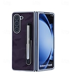 cheap Samsung Cases-Phone Case For Samsung Galaxy Z Fold 7 Z Fold 6 Z Fold 5 Z Fold 4 Z Fold 3 Back Cover with Stand Holder with S Pen Shockproof PC