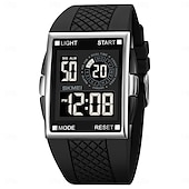 baratos Relógios Digitais-Relógio Digital SKMEI 1967 para Homens à Prova d&#039;Água com Contagem Regressiva Luz LED Eletrônico Relógio de Pulso Masculino Cronômetro Contagem Reloj Hombre