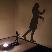 cheap Candles &amp; Holders-Horror Nosferatu Candle Holder, Nosferatu Candle ShadowHorror Metal Decoration, Tealight Shadow Caster (Only Holder,Excluding Candles)