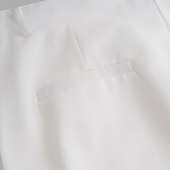 economico Sottile-Per uomo Pantaloni Pantaloni Eleganti Pantaloni casual Pantaloni da Abito Tasca Frontale Gamba Dritta Semplice Comodità Traspirante Lunghezza intera Matrimonio All'aperto Feste Elegante Moda Nero