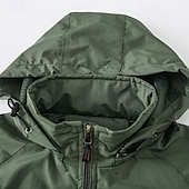 cheap Outdoor Jackets-Men&#039;s Hiking Jacket Outdoor Windproof Lightweight Jacket Windbreaker Jacket Traveling Black Yellow Army Green Red Khaki