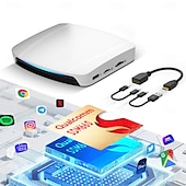 お買い得  カープレイアダプター-Carlinkit SP-TBOX-218HDEAU-OVA-BW いいえ画面ません（APPで出力） 1 Din アンドロイド ワイヤレスCarplay Bluetooth内蔵 プラグアンドプレイ 画面を分割 のために ユニバーサル