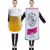 economico Costume Divertente-Cosplay Vestiti Carnevale Costumi della famiglia del gruppo di Halloween Adulto Per uomo Per donna Costume divertente Feste Birra Oktoberfest Mascherata Costume di Carnevale facile