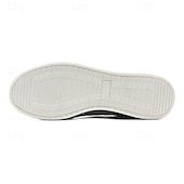 cheap Men&#039;s Sneakers-Men&#039;s Brown Canvas and Leather Sneakers with Lace-Up Design - Stylish and Comfortable for Casual and Sporty Wear