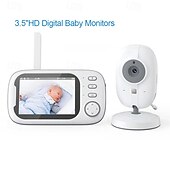 זול משגוחים לתינוק-בייבי מוניטור 1 mp פיקסלים אפקטיביים מצלמת אינפרא-אדום 330 ° זווית צפייה 5 m טווח ראיית הלילה