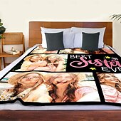 economico Regali personalizzati-Coperta Personalizzata Regali I Migliori Regali Mai Una Coperta Lussuosa che Crea Momenti Preziosi