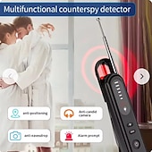 levne Bezpečnostní snímače a alarmy-skrytá kamera detektor odposlouchávací zařízení tracker anti-spy elektronický signál 5 úrovní citlivosti bezdrátový skener signálu pro domácnost