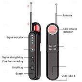 levne Bezpečnostní snímače a alarmy-skrytá kamera detektor odposlouchávací zařízení tracker anti-spy elektronický signál 5 úrovní citlivosti bezdrátový skener signálu pro domácnost