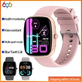זול שעונים חכמים-696 Z139 שעון חכם 1.83 אִינְטשׁ חכמים שעונים Blootooth ECG + PPG ניטור טמפרטורה מד צעדים מותאם ל אנדרואיד iOS נשים גברים שיחות ללא מגע יד שליטה במדיה מזכיר הודעות IP 67 מארז שעון 39 מ&quot;מ