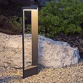 baratos Luz do caminho-LED Outdoor Wall Light Warm White 40/60/80cm 1-Light Waterproof IP65 Path Lights Modern Outdoor Lawn Lights External Floor Mount Yard Lamps 110-240V