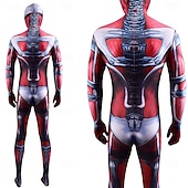 levne Pánské kostýmy-Mocní morfinští Strážci Vesmíru Lord Zedd Cosplay kostým Kombinéza cosplay Filmové kostýmy for Pánské Chlapecké Dívčí Dětské Dospělé Karneval Plesová maškaráda Večírek Plesová maškaráda