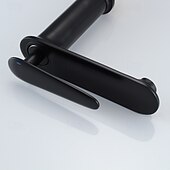 economico Rubinetti per lavandino bagno-Lavandino rubinetto del bagno - Classico Galvanizzato Esterno Una manopola Un foroBath Taps