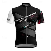 abordables Maillots pour hommes-Homme Maillot Velo Cyclisme Manche Courte Cyclisme Tee-shirt Maillot avec 3 poches arrière VTT Vélo tout terrain Respirable Séchage rapide Conception anatomique Mèche Noir Jaune Violet Des sports