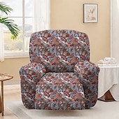 abordables Fauteuils inclinables, à oreilles-housse de fauteuil inclinable extensible à motif floral housse en tissu de qualité supérieure avec design élastique pour un ajustement parfait et une protection élégante de vos meubles