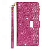 cheap iPhone Cases-Phone Case For iPhone 16 Pro Max Plus iPhone 15 Pro Max Plus iPhone 14 13 12 11 Pro Max Plus Mini SE Wallet Case with Stand Holder Magnetic Zipper Retro TPU PU Leather