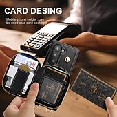 levne Pouzdra pro Samsung-telefon Carcasă Pro Samsung Galaxy Z Fold 6 Pouzdro na peněženku se stojánkem Zip Ochrana celého těla Retro Pravá kůže