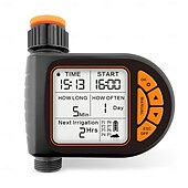abordables Appareils électroménagers-Dispositif de contrôle d&#039;irrigation de jardin à écran LCD intelligent, contrôleur d&#039;irrigation à économie d&#039;eau automatique, minuterie d&#039;arrosage numérique pour plantes d&#039;extérieur