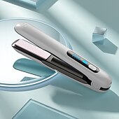 abordables Protections personnelles-Fer à lisser rechargeable USB sans fil 2 voies &amp;mini fer à friser curl 4 réglages de température affichage de la température à LED chauffage rapide