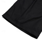 baratos Negócios-Homens Calção Shorts de linho Shorts sociais Shorts de verão Short plissado Bolsos Pregas Perna reta Tecido Conforto Respirável Comprimento do joelho Formal Trabalho Diário Moda Roupa de rua Preto